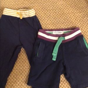 Mini Boden sweatpants and shorts